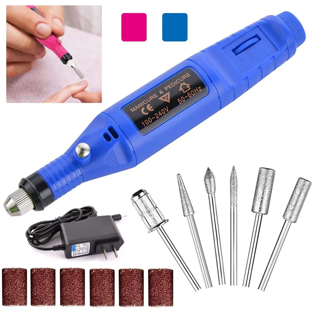1Set Professional Electric Nail Drill Machine Kit Manicure Machine Nail Art Pen Pedicure Ceramic Nail File Nail Art Tools Kit
1Set Professional Electric Nail Drill Machine Kit Manicure Machine Nail Art Pen Pedicure Ceramic Nail File Nail Art Tools Kit