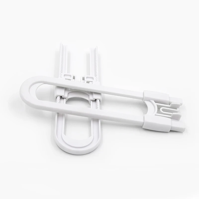2Pcs Adjustable Child-Protection Anti-Pinch Lock U-Shaped Safety Locker Sliding Cabinet Lock Difficult For Children To Open
2Pcs Adjustable Child-Protection Anti-Pinch Lock U-Shaped Safety Locker Sliding Cabinet Lock Difficult For Children To Open