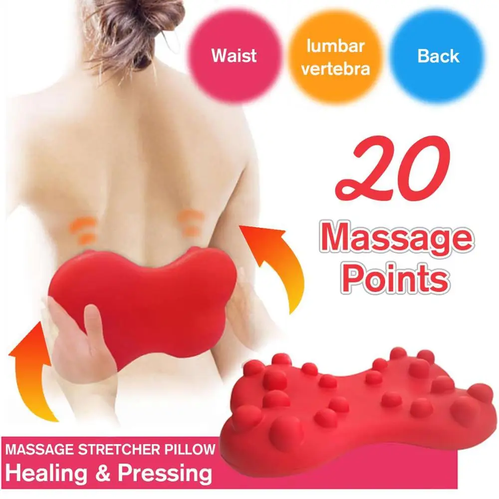 Relaxing back stretcher pillow fitness equipment stretching relax back bone stretcher lumbar support spine pain relief pillow
Relaxing back stretcher pillow fitness equipment stretching relax back bone stretcher lumbar support spine pain relief pillow