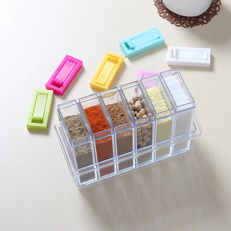 Transparent Plastic Seasoning Box Multifunctional Storage Box Salt Seasoning Jar For Kitchen
Transparent Plastic Seasoning Box Multifunctional Storage Box Salt Seasoning Jar For Kitchen