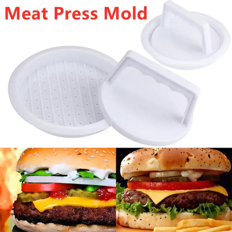 3Pcs Round Shape Hamburger Press Food-Grade Hamburger Meat Beef Grill Burger Press Patty Maker Mold Kitchen Tool Cocina Tools
3Pcs Round Shape Hamburger Press Food-Grade Hamburger Meat Beef Grill Burger Press Patty Maker Mold Kitchen Tool Cocina Tools