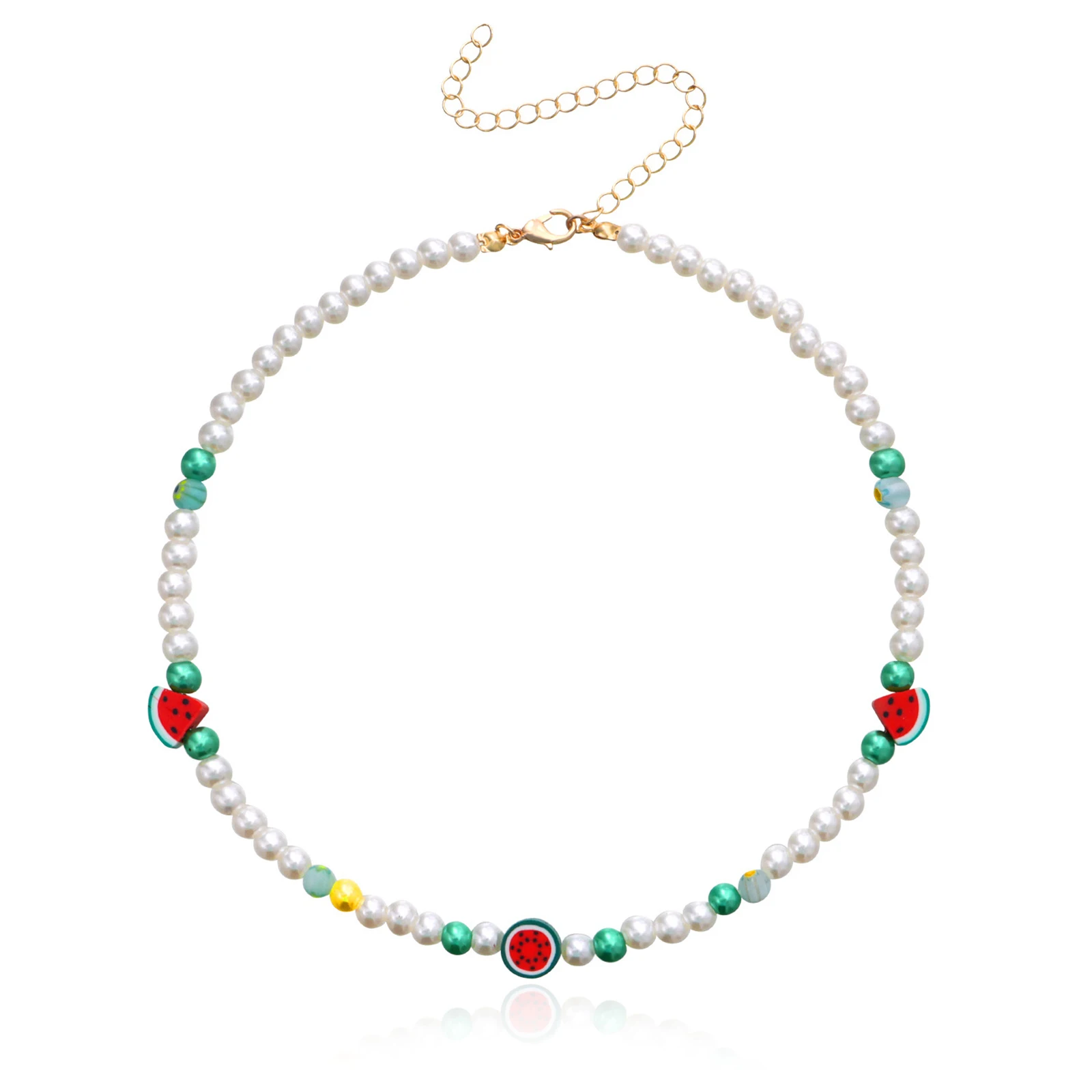 Boho Acrylic Beaded Necklace Multicolor Fruit Imitation Pearl Beaded Charm Statement Short Choker Necklace for Women Jewelry
Boho Acrylic Beaded Necklace Multicolor Fruit Imitation Pearl Beaded Charm Statement Short Choker Necklace for Women Jewelry