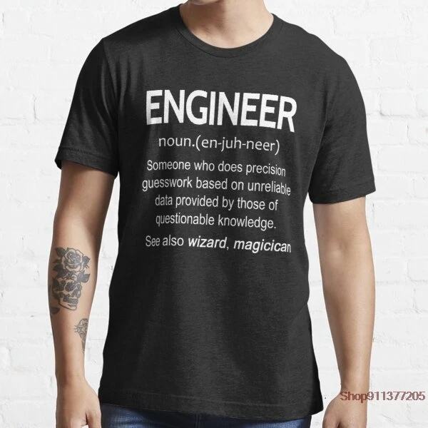 Engineer Noun T shirts 100% cotton Top Quality casual short sleeve men Tshirt o-neck knitted comfortable fabric
Engineer Noun T shirts 100% cotton Top Quality casual short sleeve men Tshirt o-neck knitted comfortable fabric