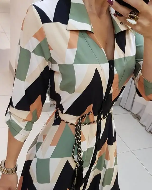 2021 summer Fashion Boho Long Dress Women print V Neck Short Sleeve Belt lace up buttons Long Dress Elegant Dresses vestidos
2021 summer Fashion Boho Long Dress Women print V Neck Short Sleeve Belt lace up buttons Long Dress Elegant Dresses vestidos