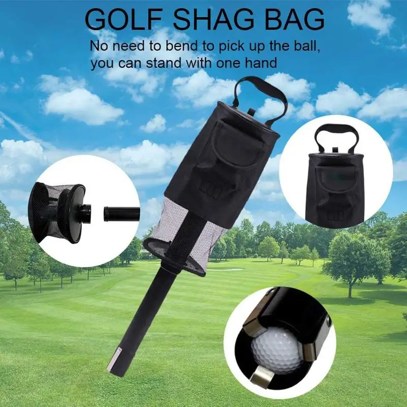Golf Ball Pick Up Shag Bag Holder with Plastic Tube Picker Retriever Golf Grabber Supplies C9V5
Golf Ball Pick Up Shag Bag Holder with Plastic Tube Picker Retriever Golf Grabber Supplies C9V5