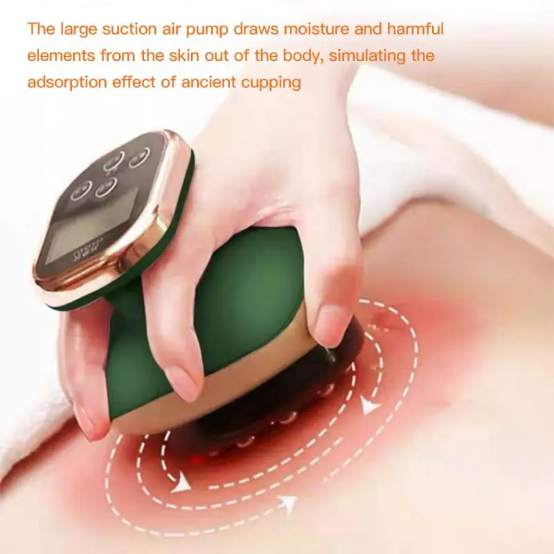Electric Cupping Massager Body Slimming Massager Guasha Scraping Instrument Anti-Cellulite Massager Meridian Therapy Fat Burning
Electric Cupping Massager Body Slimming Massager Guasha Scraping Instrument Anti-Cellulite Massager Meridian Therapy Fat Burning
