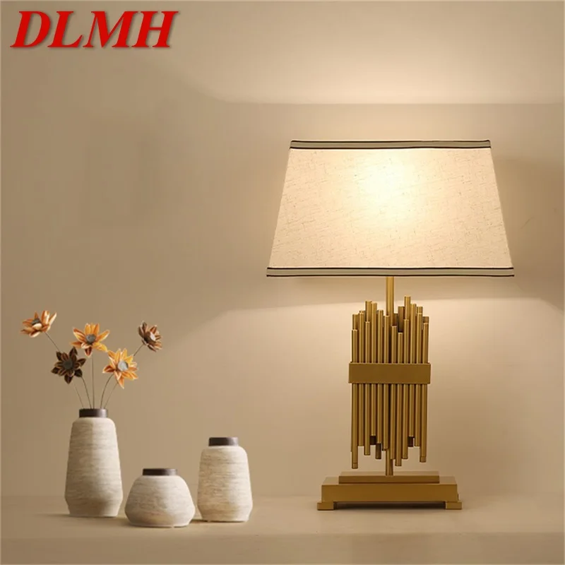 DLMH LED Table Lamp Modern Design Desk Light Luxury Fabric Home Decorative for Bedroom Living Room Corridor
DLMH LED Table Lamp Modern Design Desk Light Luxury Fabric Home Decorative for Bedroom Living Room Corridor