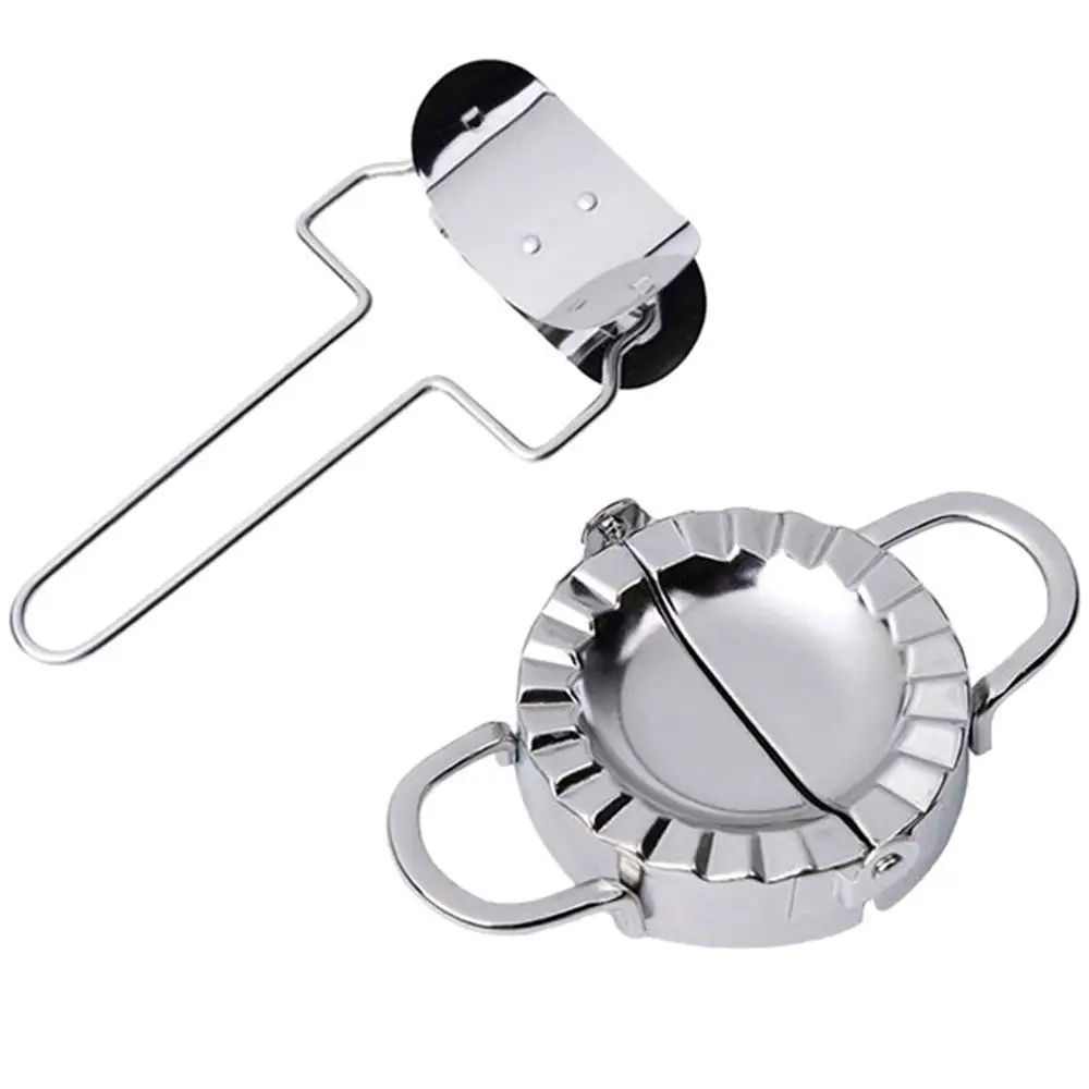 Stainless Steel Dumpling Maker and Dough Press for Home Kitchen, Dough Circle Roller Machine,Dumpling/Pie/Ravioli
Stainless Steel Dumpling Maker and Dough Press for Home Kitchen, Dough Circle Roller Machine,Dumpling/Pie/Ravioli