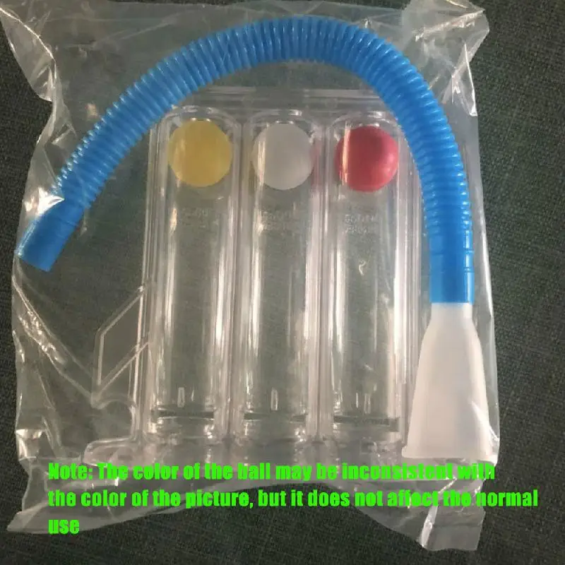 New Arrive Breathing Trainer Vital Capacity Exercise Three Ball Instrument Lung Function Breathing Respiratory Exerciser
New Arrive Breathing Trainer Vital Capacity Exercise Three Ball Instrument Lung Function Breathing Respiratory Exerciser