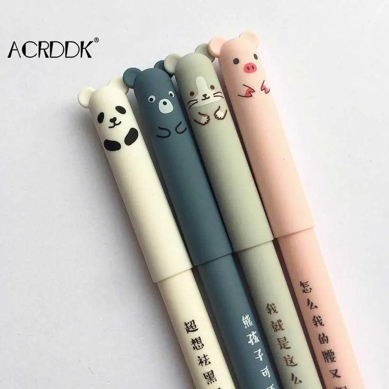 26Pcs Erasable Gel Pen 0.35mm Panda Cat Pens Washable Handle Gel Pen 0.35 mm Refill Rods Office School Stationery
26Pcs Erasable Gel Pen 0.35mm Panda Cat Pens Washable Handle Gel Pen 0.35 mm Refill Rods Office School Stationery