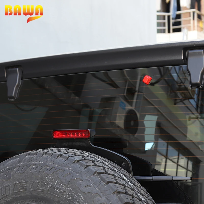 BAWA ABS Car Rear Wiper Nozzle Decoration Cover Stickers for Jeep Wrangler JL 2018+ Chromium Styling Exterior Accessories
BAWA ABS Car Rear Wiper Nozzle Decoration Cover Stickers for Jeep Wrangler JL 2018+ Chromium Styling Exterior Accessories