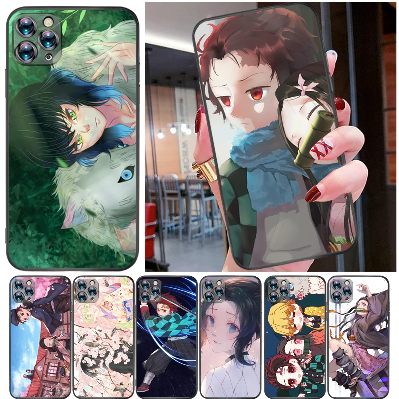 Demon Slayer Kamado Nezuko Kimetsu No Yaiba Agatsuma Zenitsu Kamado Tanjirou Phone Case For iPhone 11 Pro MAX Carcasa
Demon Slayer Kamado Nezuko Kimetsu No Yaiba Agatsuma Zenitsu Kamado Tanjirou Phone Case For iPhone 11 Pro MAX Carcasa
