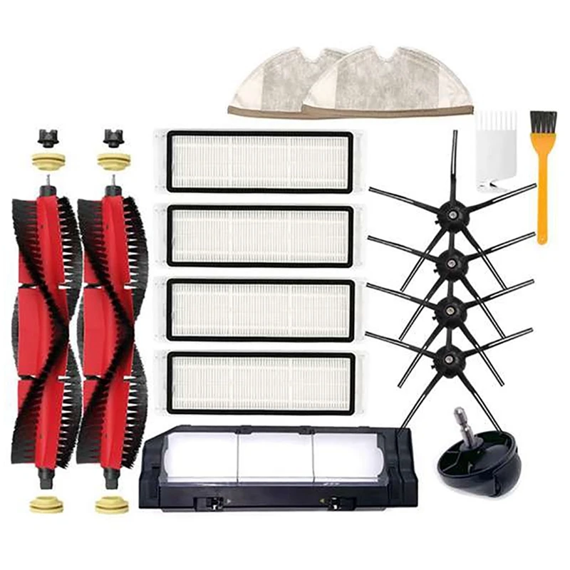 Main Brush HEPA Filter for Xiaomi Roborock S6 S60 S65 S5 S55 T6 S55 E25 E35 Tanos Mopping Cloth Spare Parts
Main Brush HEPA Filter for Xiaomi Roborock S6 S60 S65 S5 S55 T6 S55 E25 E35 Tanos Mopping Cloth Spare Parts