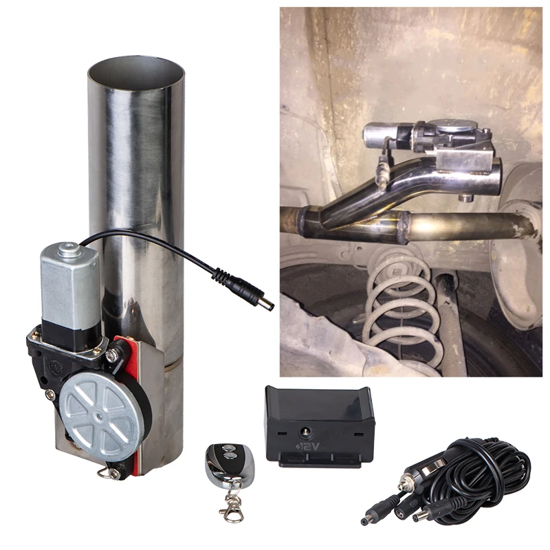 2.0 " 2.5 " 3.0 " Electric I-Pipe Exhaust Downpipe Cutout E-Cut Out Valve System Kit+Remote
2.0 " 2.5 " 3.0 " Electric I-Pipe Exhaust Downpipe Cutout E-Cut Out Valve System Kit+Remote
