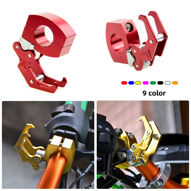 7/8" 22mm Motorcycle Aluminum Alloy Handlebar Hook External Handlebar Helmet Hook For Yamaha Honda Benelli Suzuki Accessories
7/8" 22mm Motorcycle Aluminum Alloy Handlebar Hook External Handlebar Helmet Hook For Yamaha Honda Benelli Suzuki Accessories