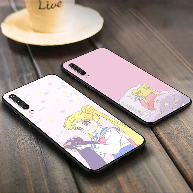 Cute sailor moon Anti-fall Phone Case for Samsung Galaxy A90 A80 A70S A60 A50S A40 A20E A20 A10S Soft Black Cover
Cute sailor moon Anti-fall Phone Case for Samsung Galaxy A90 A80 A70S A60 A50S A40 A20E A20 A10S Soft Black Cover