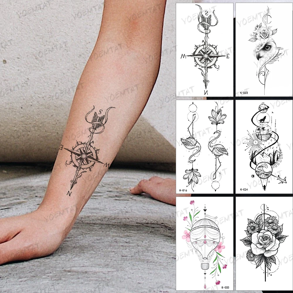 Temporary Tattoo Sticker Jewelry Cute Hot Air Balloon Water Transfer Flash Tatoo Flower Wrist Fake Tatto For Body Art Women Men
Temporary Tattoo Sticker Jewelry Cute Hot Air Balloon Water Transfer Flash Tatoo Flower Wrist Fake Tatto For Body Art Women Men