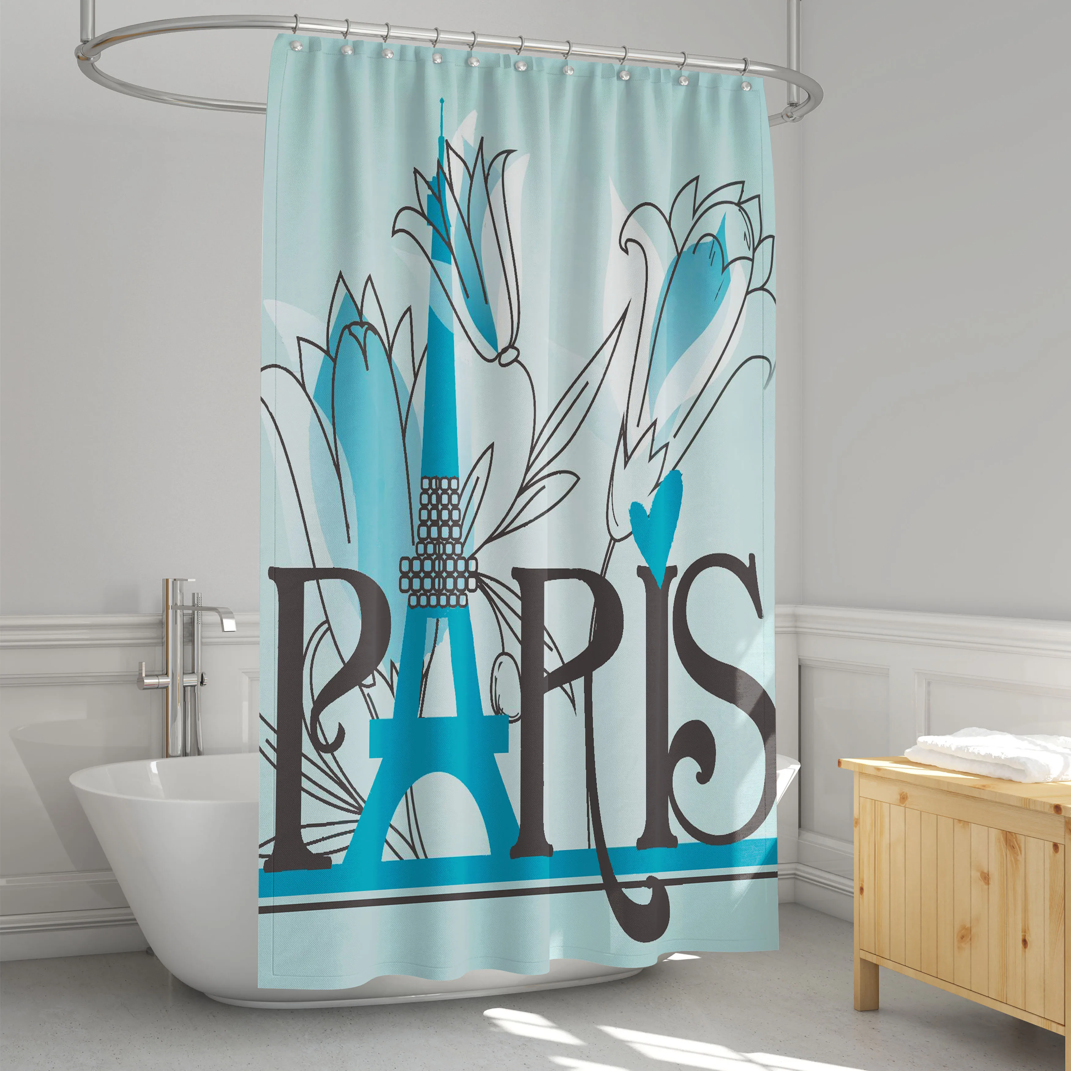 72x72inches Bathroom Shower Curtain Decorative Curtain for Bath Curtain With 12 Hooks Pairs Themed
72x72inches Bathroom Shower Curtain Decorative Curtain for Bath Curtain With 12 Hooks Pairs Themed