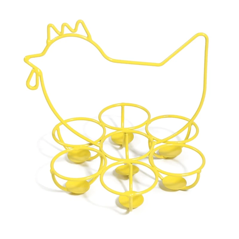 Creative Chicken Shape 7 Egg Trays Portable Egg Holder Storage Food Savers Space Tray Eggs Container Rack Organizer
Creative Chicken Shape 7 Egg Trays Portable Egg Holder Storage Food Savers Space Tray Eggs Container Rack Organizer
