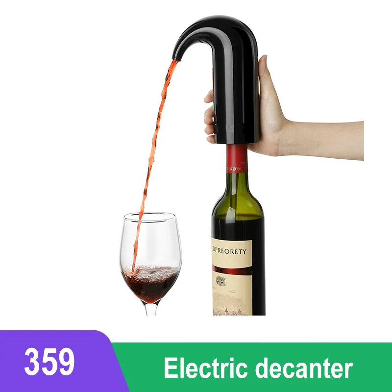 USB Electric Decanter Portable Electric Pourer Tool Instant Wine Decanter Dispenser Pump Kitchen Accessories
USB Electric Decanter Portable Electric Pourer Tool Instant Wine Decanter Dispenser Pump Kitchen Accessories