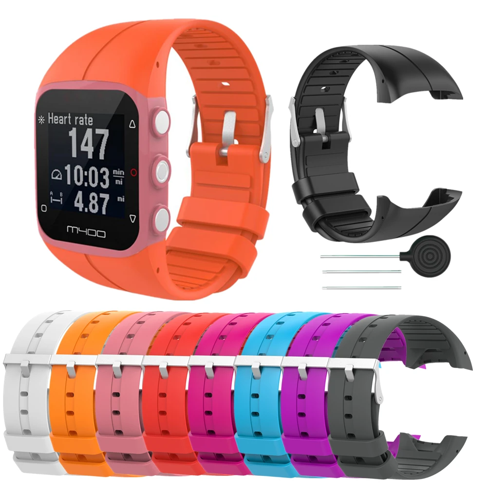 Ремешок для часов Polar M400 M430, силиконовый спортивный сменный Браслет, аксессуары для часов Polar M430
Ремешок для часов Polar M400 M430, силиконовый спортивный сменный Браслет, аксессуары для часов Polar M430
