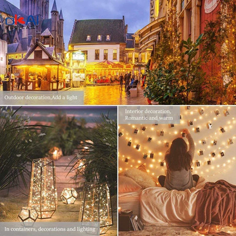 50/100/200/300 LED Solar Light Outdoor Lamp String Lights for Holiday Christmas Party Waterproof Fairy Lights Garden Garland
50/100/200/300 LED Solar Light Outdoor Lamp String Lights for Holiday Christmas Party Waterproof Fairy Lights Garden Garland