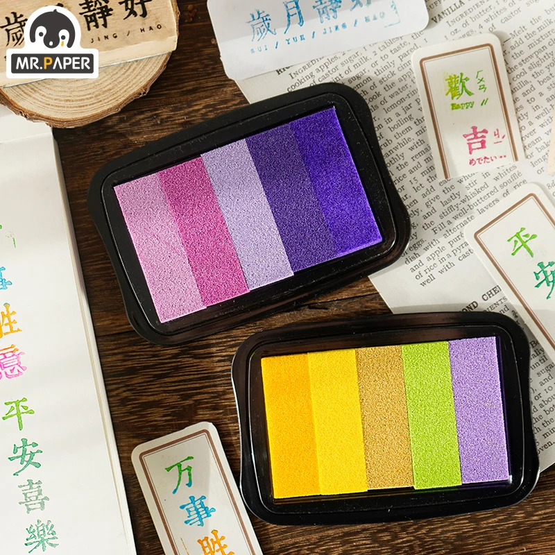 Mr Paper 6 Designs 5 Colors/box Red Pomelo Add Fragrance Series Creative Hand Account Decoration DIY Basic Seal Accessories
Mr Paper 6 Designs 5 Colors/box Red Pomelo Add Fragrance Series Creative Hand Account Decoration DIY Basic Seal Accessories