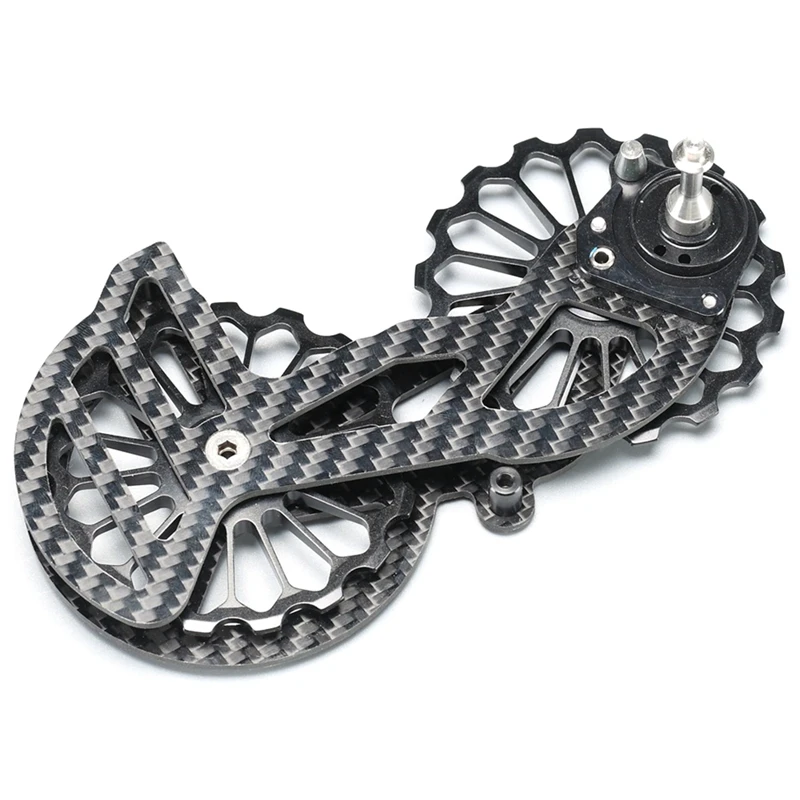 17T Carbon Fiber Bicycle Ceramic Bearing Pulley Wheel Set Rear Derailleurs Guide for SRAM RED RIVAL FORCE 10S 11S
17T Carbon Fiber Bicycle Ceramic Bearing Pulley Wheel Set Rear Derailleurs Guide for SRAM RED RIVAL FORCE 10S 11S