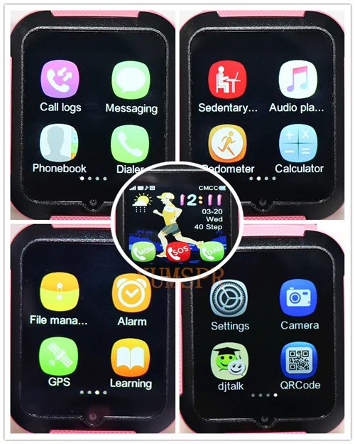 Kids Tracker Watch GPS LBS Location Touch Screen Camera Open Waterproof SD Card Bluetooth SOS Call Watches Safe Baby Clock K3 
Kids Tracker Watch GPS LBS Location Touch Screen Camera Open Waterproof SD Card Bluetooth SOS Call Watches Safe Baby Clock K3
