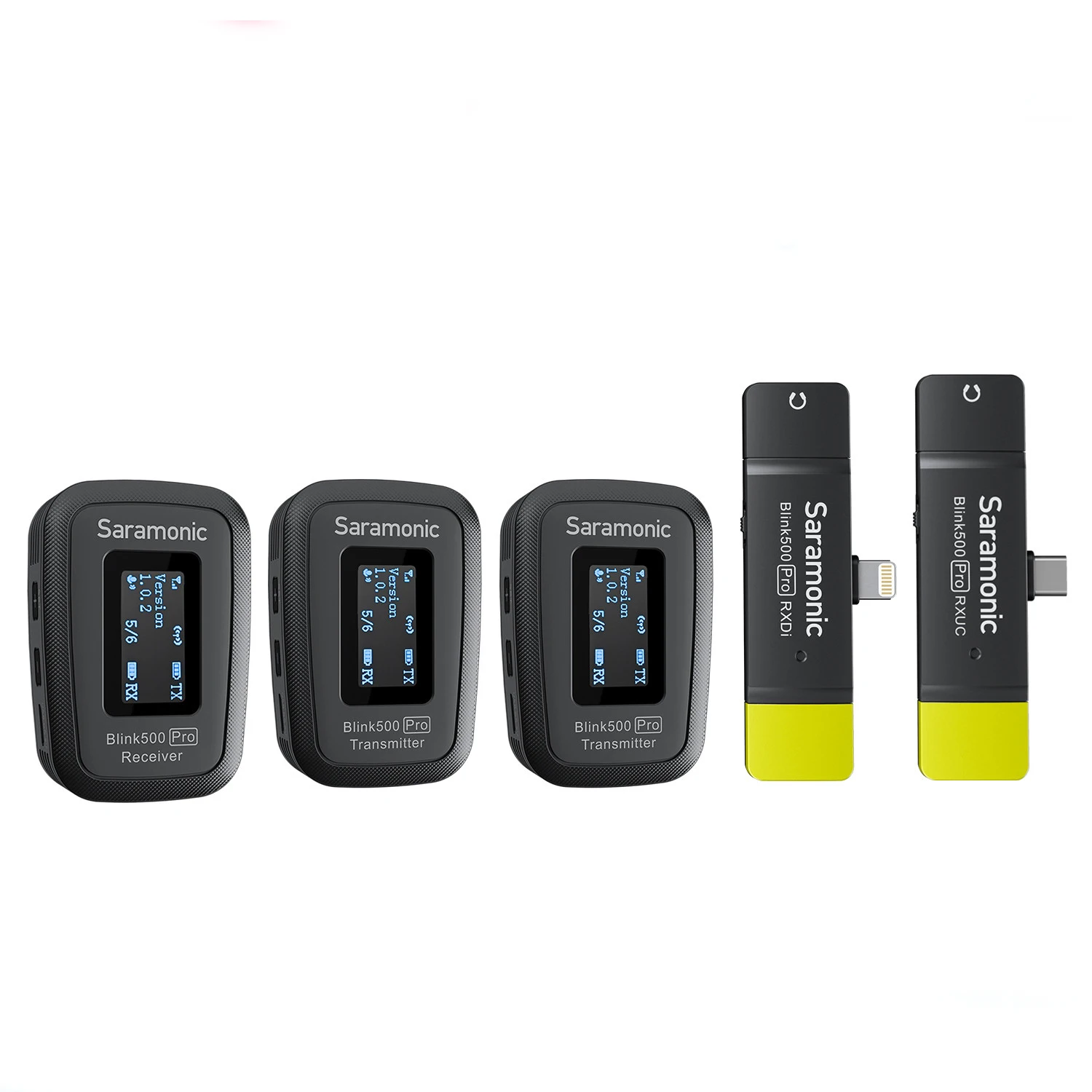 Saramonic Blink500 Pro B3-B6 Ultracompact 2.4 GHz Dual-Channel Wireless Microphone for iOS Android Vlog Record Audio Live
Saramonic Blink500 Pro B3-B6 Ultracompact 2.4 GHz Dual-Channel Wireless Microphone for iOS Android Vlog Record Audio Live