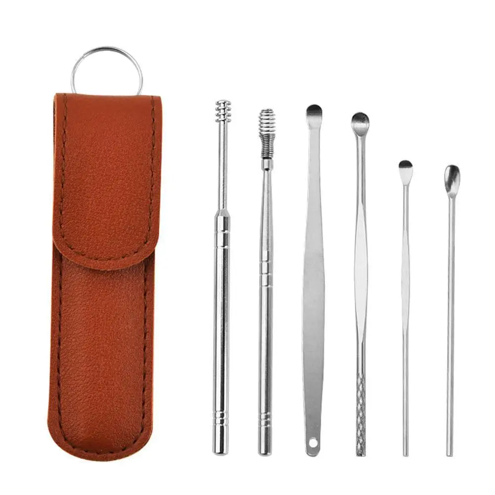6PCS Ear Cleaner Wax Removal Tool Earpick Sticks Earwax Remover Curette Ear Pick Cleaning Ear Cleanser Spoon Health Care Earpick
6PCS Ear Cleaner Wax Removal Tool Earpick Sticks Earwax Remover Curette Ear Pick Cleaning Ear Cleanser Spoon Health Care Earpick