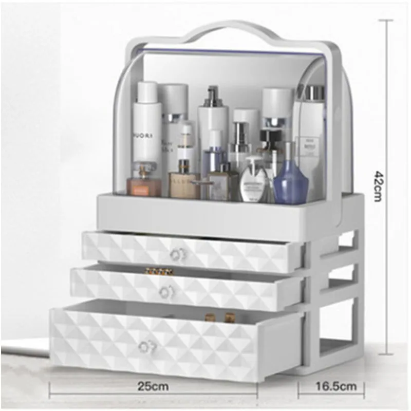 Waterproof Cosmetic case Transparent Makeup Jewelry Box Multifunctional Travel Cosmetic Organizer Drawer Home Storage boxs 
Waterproof Cosmetic case Transparent Makeup Jewelry Box Multifunctional Travel Cosmetic Organizer Drawer Home Storage boxs