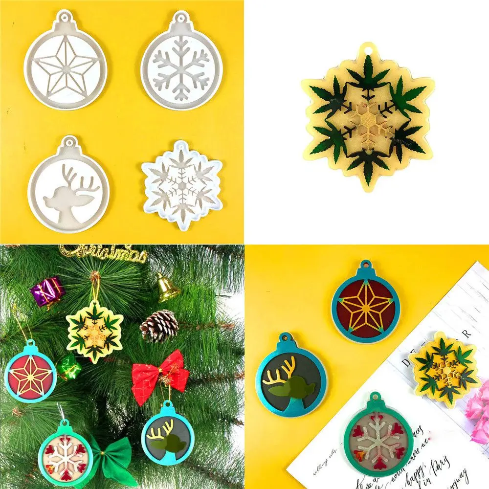 Tools Candy Chocolate Snowflake Pendant Christmas Hanging Tags Keychain Molds Jewelry Making Tool Christmas Ball Mold
Tools Candy Chocolate Snowflake Pendant Christmas Hanging Tags Keychain Molds Jewelry Making Tool Christmas Ball Mold