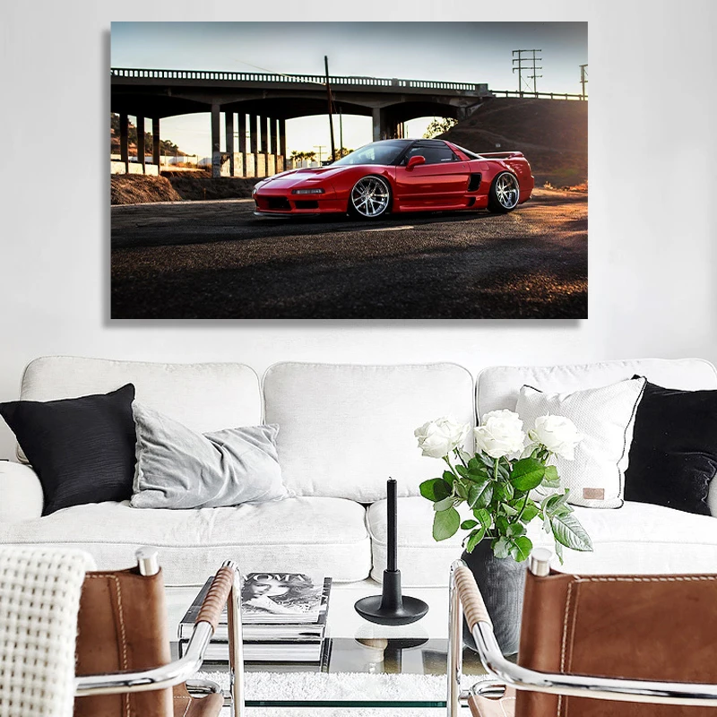 Japanese classic nsx flip-up headlights super sports red car jdm style living room home wall art decoration canvas decoration
Japanese classic nsx flip-up headlights super sports red car jdm style living room home wall art decoration canvas decoration