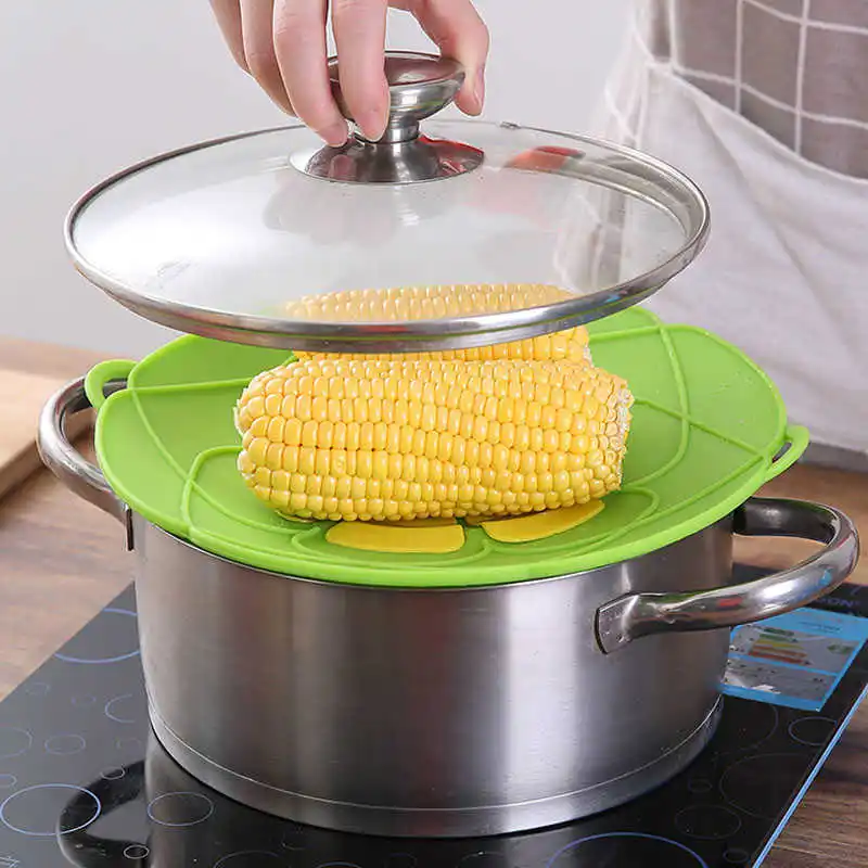 2PCS Kitchen Silicone Pot Lid Anti-Spill Lid Kitchen Accessories Cooking Tools Creative Petal Pot Lid Kitchen Household Gadgets
2PCS Kitchen Silicone Pot Lid Anti-Spill Lid Kitchen Accessories Cooking Tools Creative Petal Pot Lid Kitchen Household Gadgets
