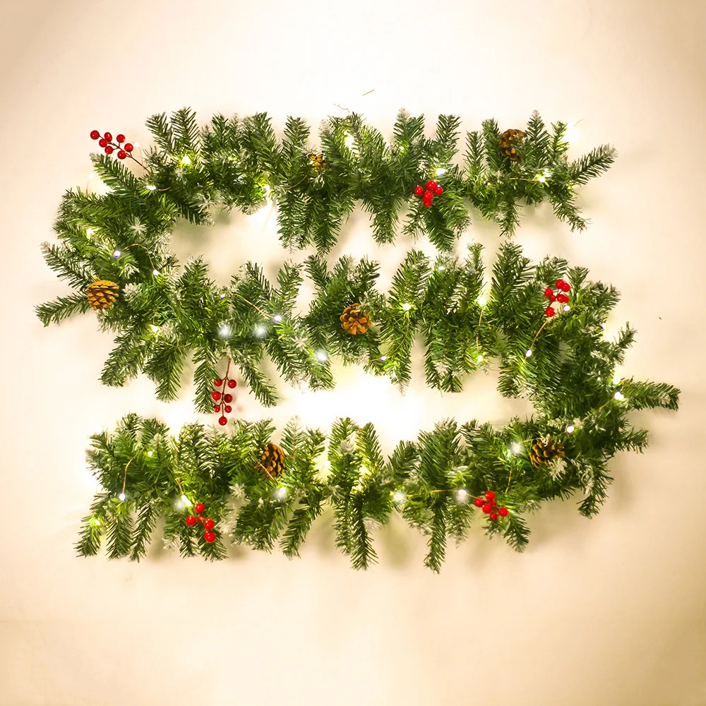 2.7m Home Decoration Festival Light Christmas Party Rattan Restaurant PVC Christmas Rattan For Home Family Party Festival Supply
2.7m Home Decoration Festival Light Christmas Party Rattan Restaurant PVC Christmas Rattan For Home Family Party Festival Supply