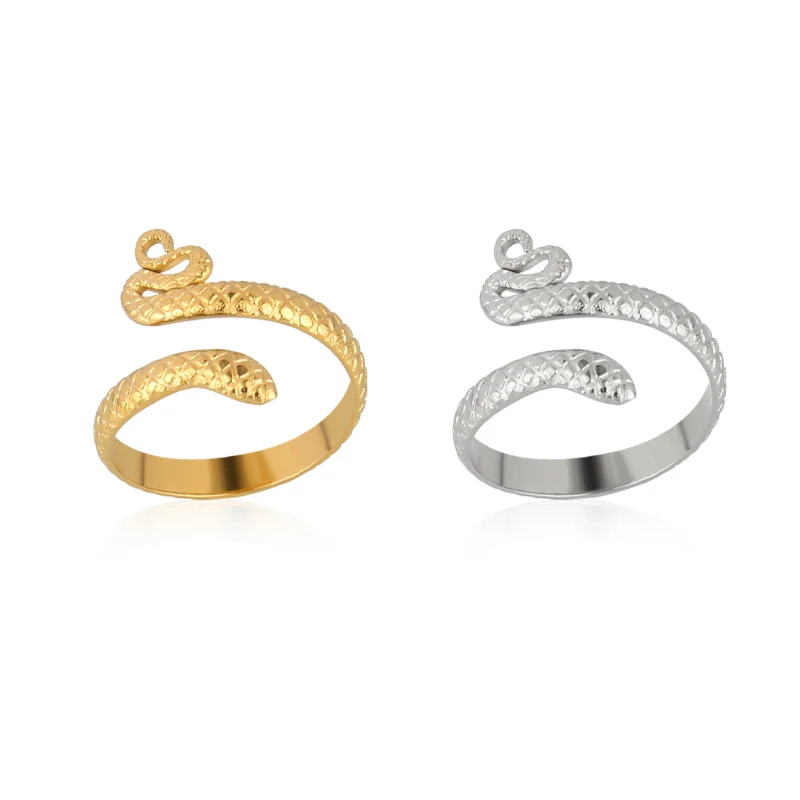 ring for women snake ring women's stainless steel statement punk rings open finger gold color geometry rings jewelry Gift
ring for women snake ring women's stainless steel statement punk rings open finger gold color geometry rings jewelry Gift