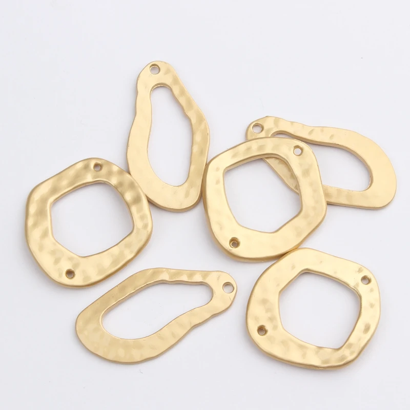 Zinc Alloy Charms Geometry Irregular Charms Connector 6pcs/lot For DIY Jewelry Earrings Making Accessories
Zinc Alloy Charms Geometry Irregular Charms Connector 6pcs/lot For DIY Jewelry Earrings Making Accessories