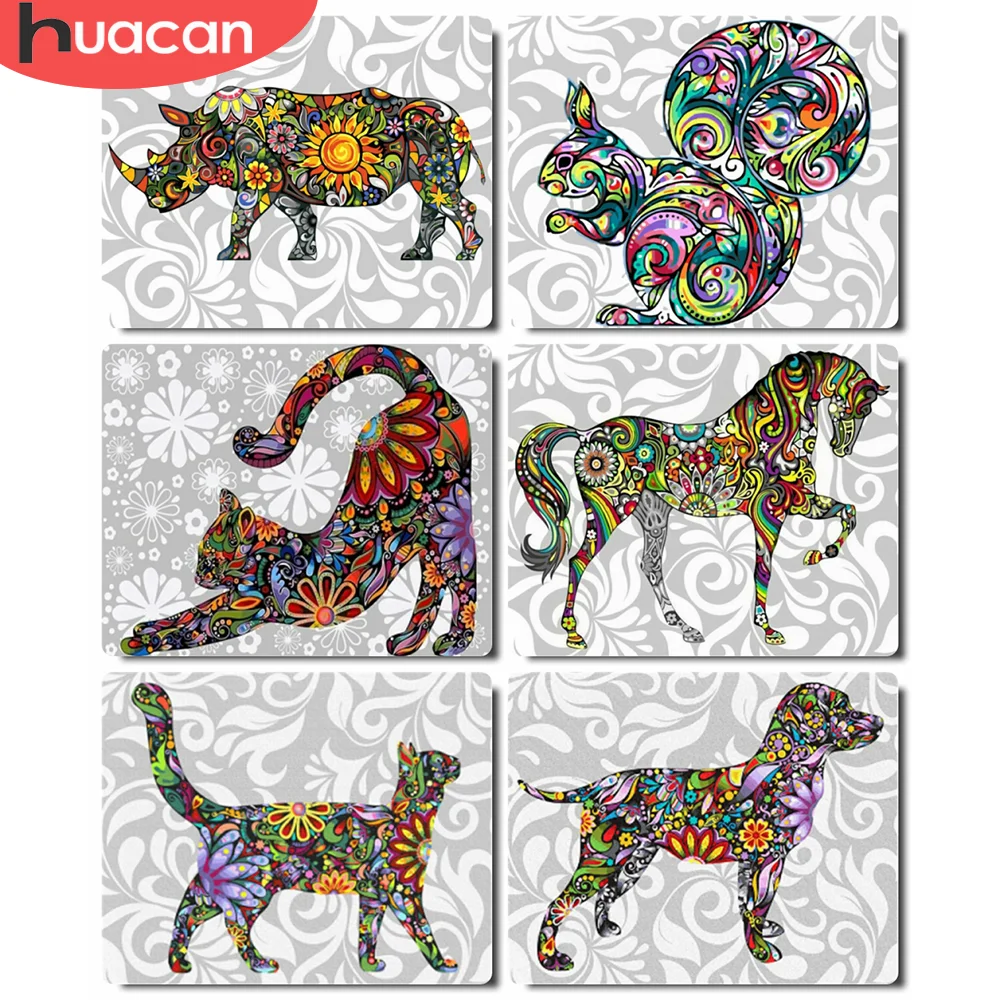 HUACAN Coloring By Numbers Cat Animal HandPainted Wall Art Unique Gift DIY Oil Painting By Number Dog Children's Room Decor
HUACAN Coloring By Numbers Cat Animal HandPainted Wall Art Unique Gift DIY Oil Painting By Number Dog Children's Room Decor