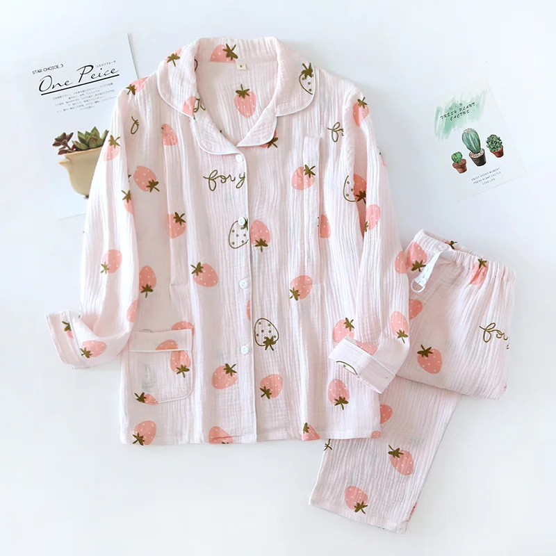 Delivery service spring and autumn cotton postpartum long sleeve thin foam gauze breast feeding pajamas sweet home service suit
Delivery service spring and autumn cotton postpartum long sleeve thin foam gauze breast feeding pajamas sweet home service suit