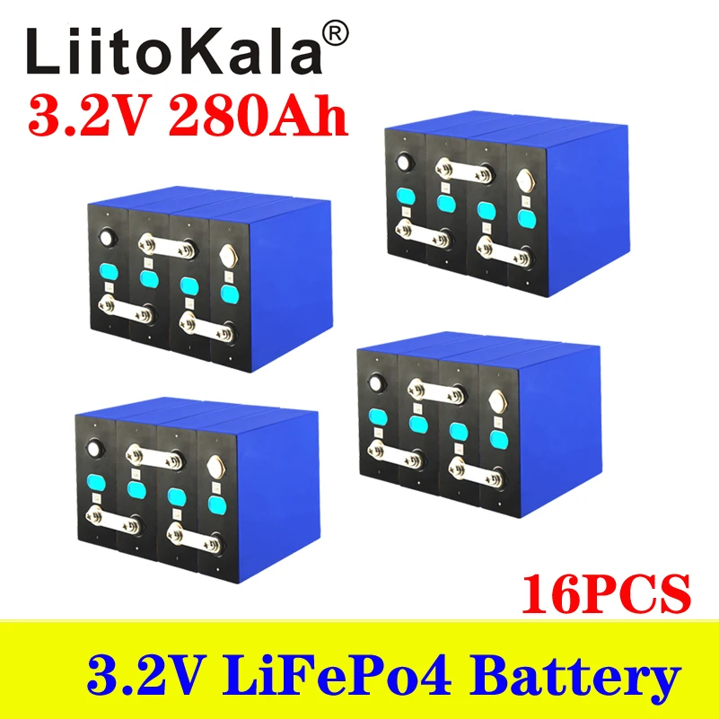 16x3,2 В Ач LiFePO4 аккумуляторы DIY 4s 12 В 24 В Ач аккумуляторная батарея для электрического автомобиля RV система хранения солнечной энергии
16x3,2 В Ач LiFePO4 аккумуляторы DIY 4s 12 В 24 В Ач аккумуляторная батарея для электрического автомобиля RV система хранения солнечной энергии