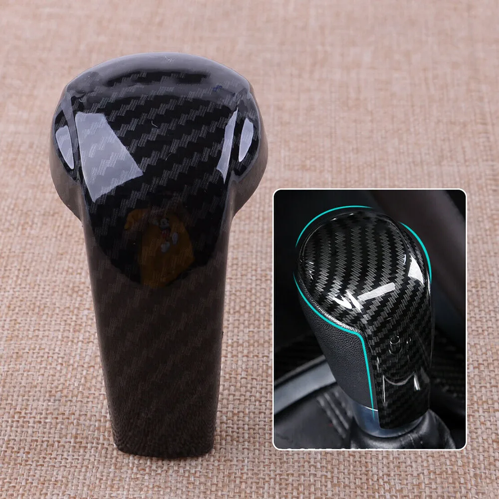 1PCS Gear Shift Knob Cover Accessories Car Carbon Fiber Black For Mazda CX-5 2017-2021
1PCS Gear Shift Knob Cover Accessories Car Carbon Fiber Black For Mazda CX-5 2017-2021