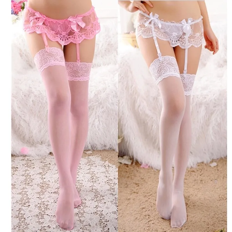 1Set Sexy Suspenders Stockings Women Floral Lace Sexy Stockings Temptation Erotic Lace Bowknot Top Thigh High Pantyhose Lingerie
1Set Sexy Suspenders Stockings Women Floral Lace Sexy Stockings Temptation Erotic Lace Bowknot Top Thigh High Pantyhose Lingerie