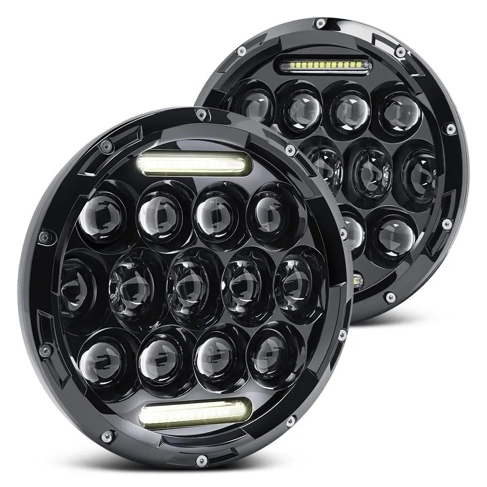 7 inch Car Lighting System 13*5W High Power Led Chips LED Headlight DRL Hi/Lo Beam Drop-In Replacement For #H6024 Headlight
7 inch Car Lighting System 13*5W High Power Led Chips LED Headlight DRL Hi/Lo Beam Drop-In Replacement For #H6024 Headlight