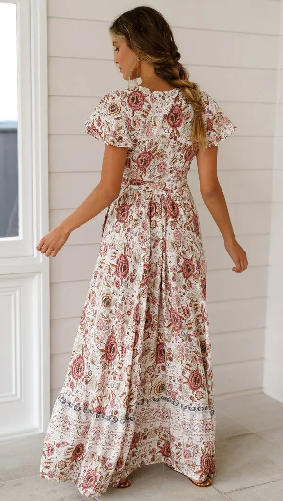 2021 Summer Women Dress Indie Folk Women Sexy Printed Bow Holiday Beach Wrap Dresses V-Neck Boho Dress Elegant Party Sundress
2021 Summer Women Dress Indie Folk Women Sexy Printed Bow Holiday Beach Wrap Dresses V-Neck Boho Dress Elegant Party Sundress