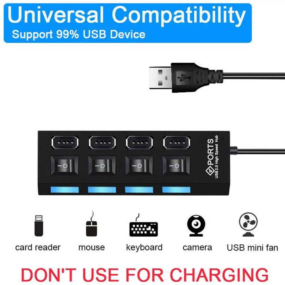 High-speed Extender, Usb Splitter, Multi-port Switch, Can Card To Keyboard, Mouse, Connected Hub, Hub Be Printer Reader, F0V1
High-speed Extender, Usb Splitter, Multi-port Switch, Can Card To Keyboard, Mouse, Connected Hub, Hub Be Printer Reader, F0V1