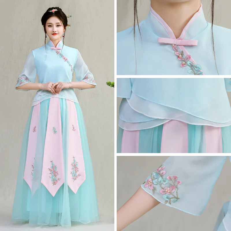 Parent-child Hanfu Mother Daughter Dress Chinese Style Retro Cheongsam Family Look Vestidos Mama E Hija
Parent-child Hanfu Mother Daughter Dress Chinese Style Retro Cheongsam Family Look Vestidos Mama E Hija
