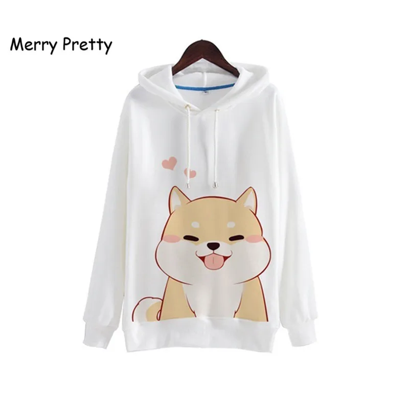 Модный Женский свитшот Merry Pretty, повседневные женские пуловеры с длинным рукавом, свободные свитшоты для девочек
Модный Женский свитшот Merry Pretty, повседневные женские пуловеры с длинным рукавом, свободные свитшоты для девочек
