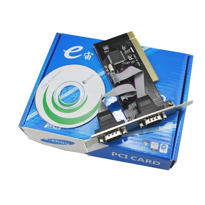 PCI serial port card COM port RS-232 2-port 9-pin device PCI expansion card industrial control card
PCI serial port card COM port RS-232 2-port 9-pin device PCI expansion card industrial control card