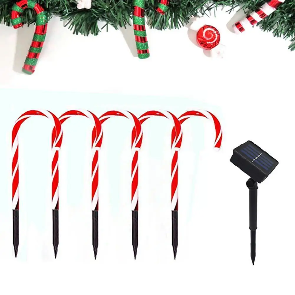 Solar Christmas Candy Cane Light Outdoor Waterproof Christmas Garden Light Home Courtyard Lawn Led Day Light Decoration Pas T3g7
Solar Christmas Candy Cane Light Outdoor Waterproof Christmas Garden Light Home Courtyard Lawn Led Day Light Decoration Pas T3g7